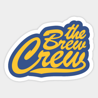 The Brew Crew Sticker